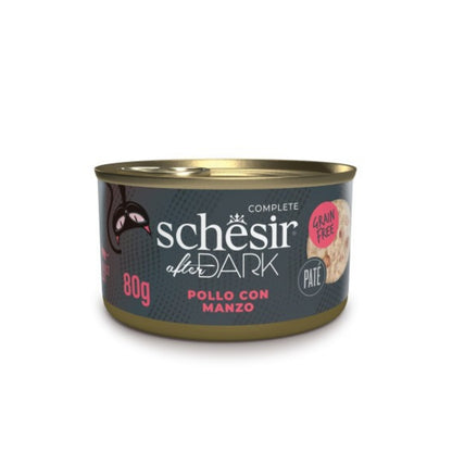 Schesir | After Dark Paté Pollo con Ternera (80g)