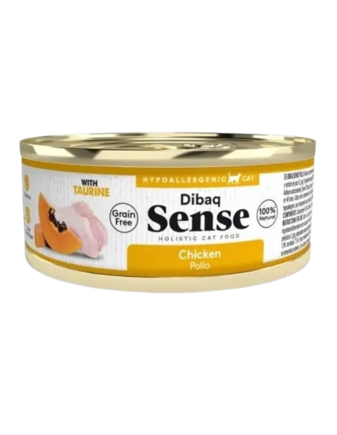 Dibaq | Cat Sense Pollo y Papaya (70g)