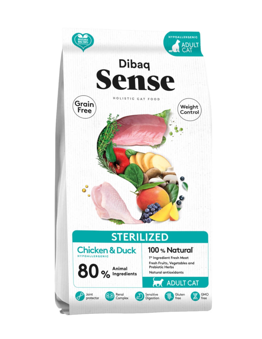 Dibaq | Sense Cat Esterilizados - Pollo y Pato