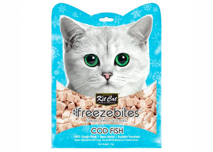 Kit Cat | FreezeBites Bacalao 15g - Snack Liofilizado