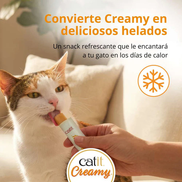 snack lamer gatos catit