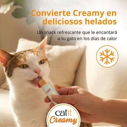 snack lamer gatos catit