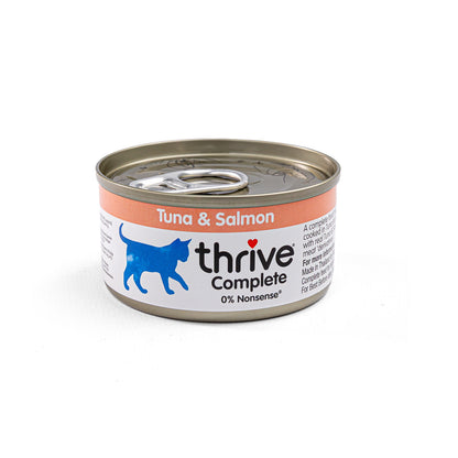thrive atun salmon gatos comida húmeda