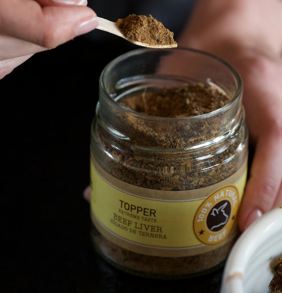 Mr. Bones | Topper de higado de ternera - Complemento natural(100g)