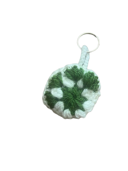 llaveros solidarios artesanales huella