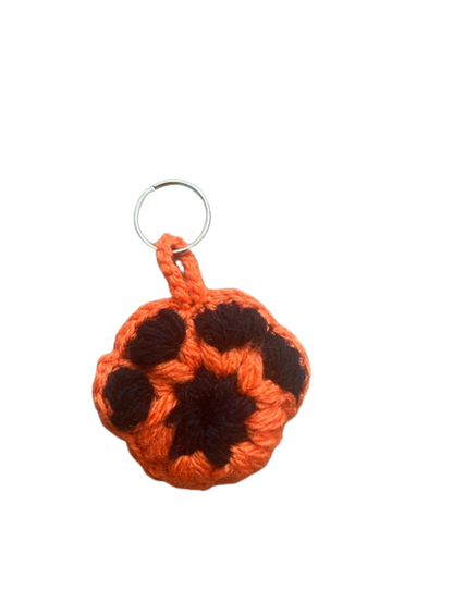 llaveros solidarios artesanales huella